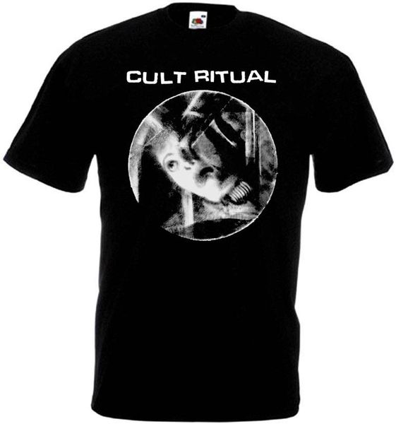 

cult ritual v10 t-shirt black powerviolence grindcore all sizes s-3xl print t shirt men summer style fashion tee
