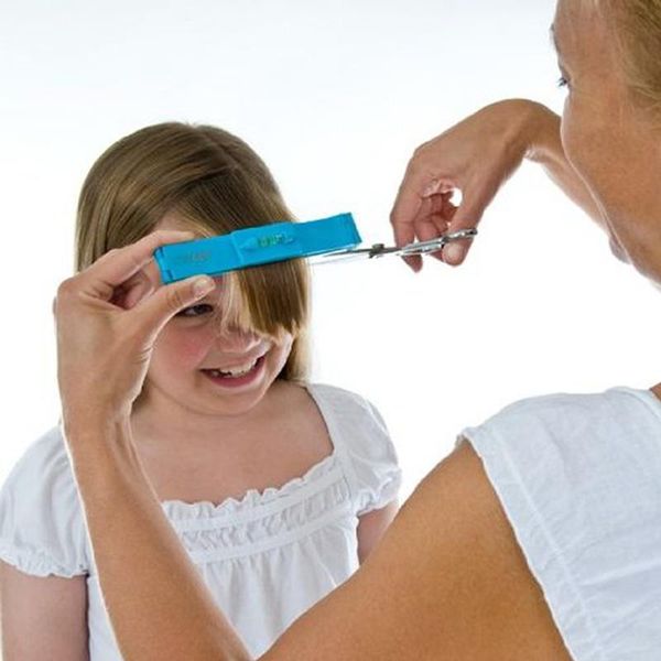 

dropshipping easy bangs cutting tool hair cutting kit clip artifact style clip haircut bangs clips for trimmer easy to cut tools, Golden;silver