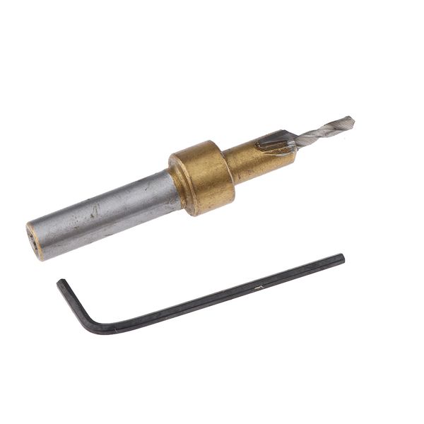 

8mm shank high-speed alloy countersink drill bit with hex key for wood diy, 7 sizes