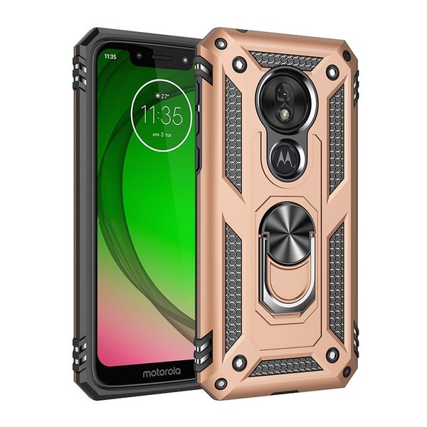 

kickstand ring holder kickstand shockproof armor 360 degree rotates case for moto g7 power play plus usa version e6 plus
