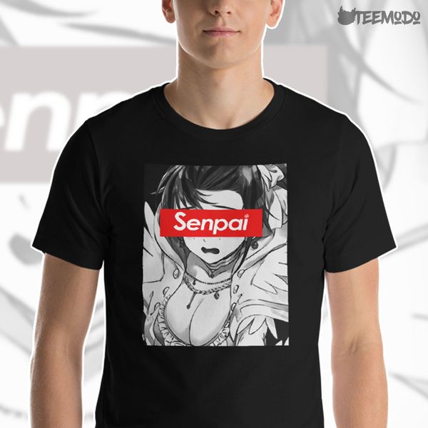 

senpai streetwear t-shirt gift for men otakus soft japanese weeb tee 2019 designs men summer cool funny fitness t-shirt