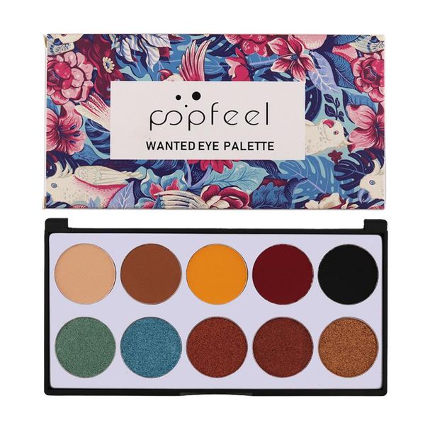 

eye shadow 10 colors fashion powder palette matte eyeshadow cream makeup shimmer set long-lasting tslm1
