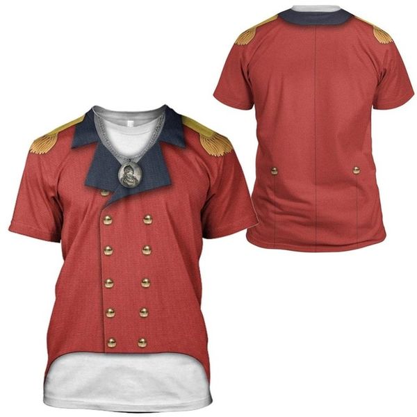 

3d cosplay party uniform printed men street 3d print shirts comics hentai anime men clothing