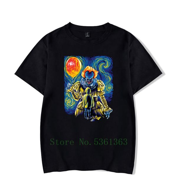 

мужской хэллоуин коротких tee horror хлопок это глава 2 мужчину тройники printed соответствия футболка comics тенниска люди камиз
