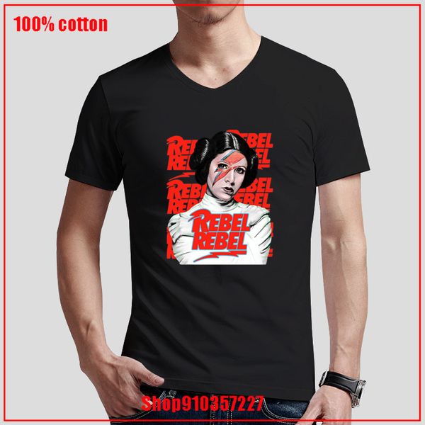 

rebel princess leila v-neck t-shirt summer cozy and breathable shirt large size men tshirts summer halloween gift