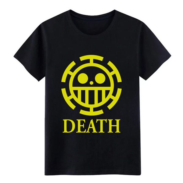 

death black t shirt print cotton crew neck gents famous breathable spring pictures shirt