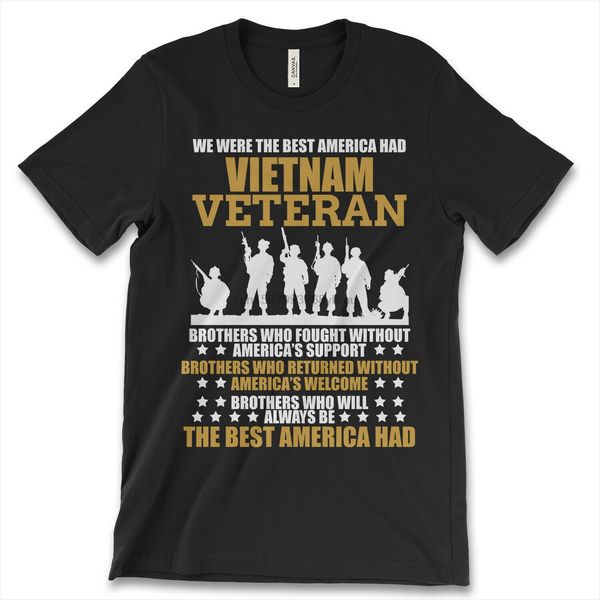 

we were the america had vietnam veteran new men shirt armed military tees(1