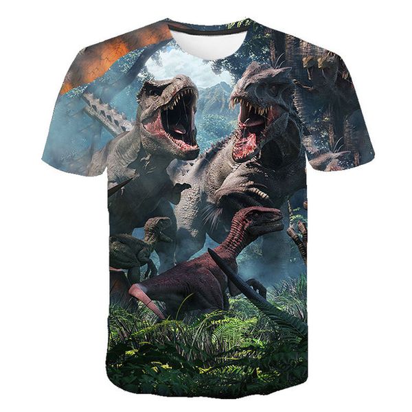 

new jurassic park jurassic world boy girl cool 3d print shirts funny humor funny men clothing