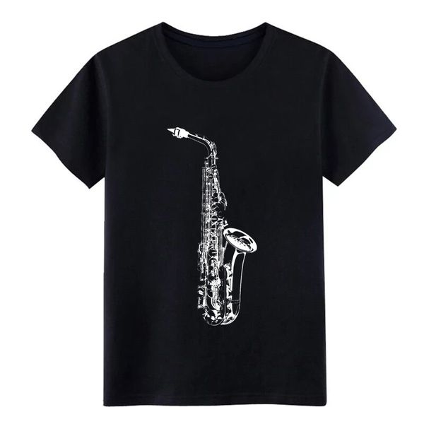 

men's sax t shirt printing cotton o-neck male sunlight fashion summer style letters shirt