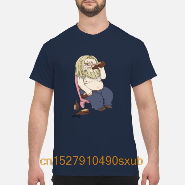 

men's fun casual print t-shirt avenger endgame thor drunk shirt