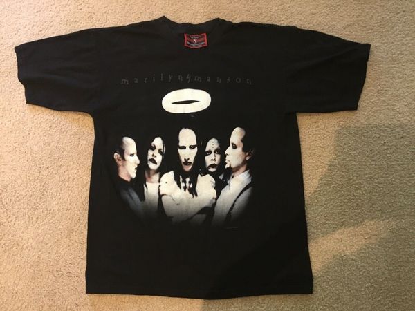 

marilyn manson xl vintage tour t shirt