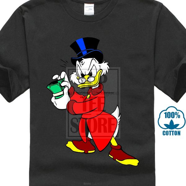 

fashion cool men t shirt women funny tshirt scrooge mcduck full customized printed t shirt