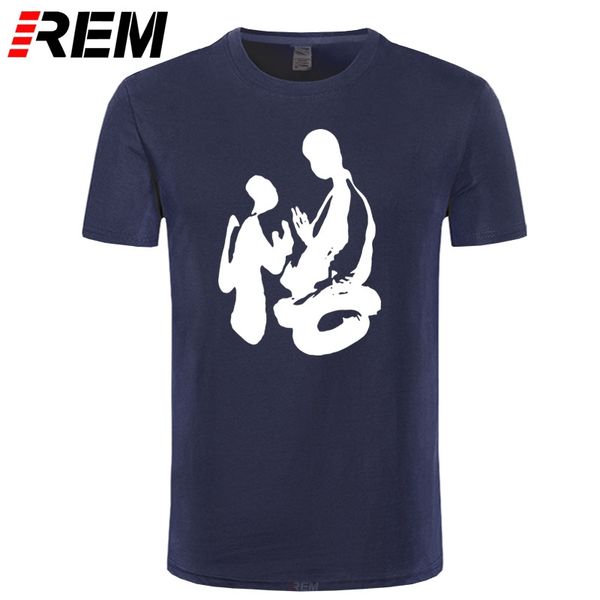 

rem boutique t-shirt chinese calligraphy enlightenment word printing tshirt chinese style men's street casual t-shirt