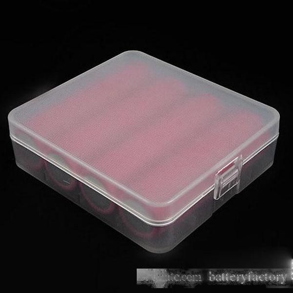 

portable 18650 battery case holding 4 pcs 18650 battery storage box multi colors for 18650 18350 14500 battery dhl ing