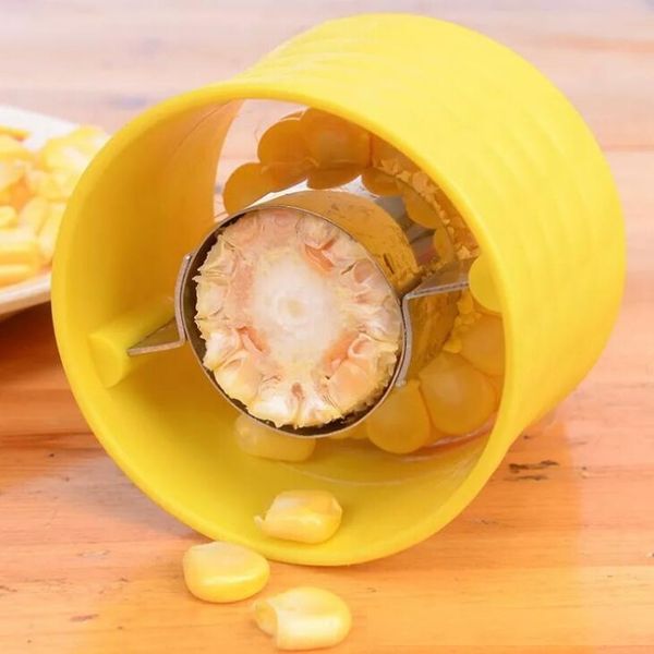 

corn peeler niblet separator vegetable sheller fruit tool cooking gadget home household kitchen tool supplies lx1904