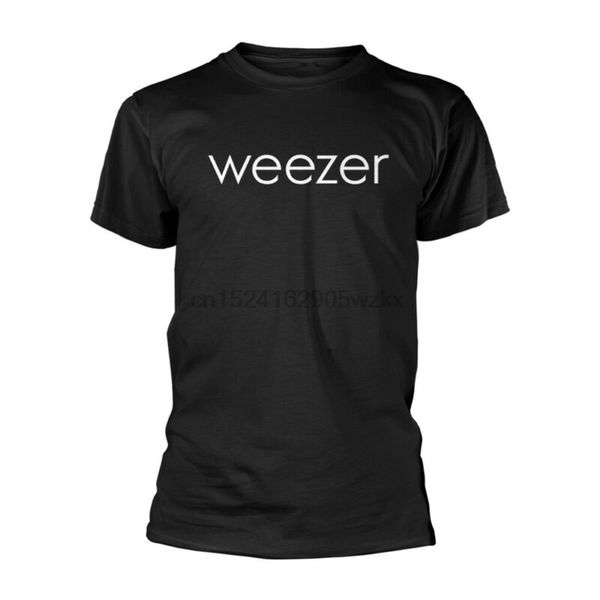 

weezer - classic logo new t-shirt