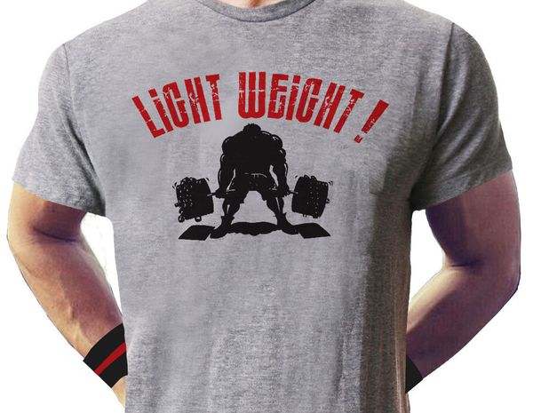 

смешная одежда повседневная коротким рукавом лето облегченно пауэрлифтингу sporter гиря тренер t- shirt tee shirt