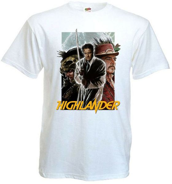 

highlander v10 t-shirt white poster все размеры s ... 5xl