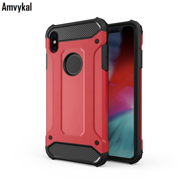 

steel armor full defender robot case for iphone se 2020 6 7 8 plus xs max xr hybrid hard pc tpu phone cover