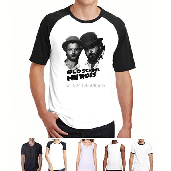 

bud spencer nati con la camicia fashion cotton men's t shirt ui0016