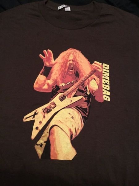 

даррел dimebag рок mtal rip футболка хлопок низкая цена top тройник для подростков мальчиков
