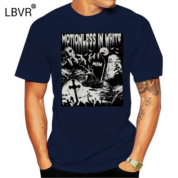 

неподвижный в white mens t-shirt - double scary face graveyard image мужчины лето короткие рукава классический топы tee футболки