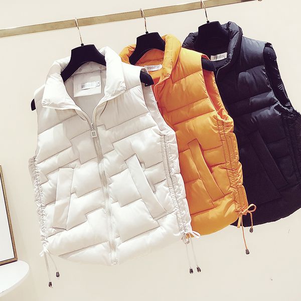 

2020 spring autumn fashion long wool vest women plus velvet thick waistcoat plus size sleeveless jacket fashion vest women coat, Black;white