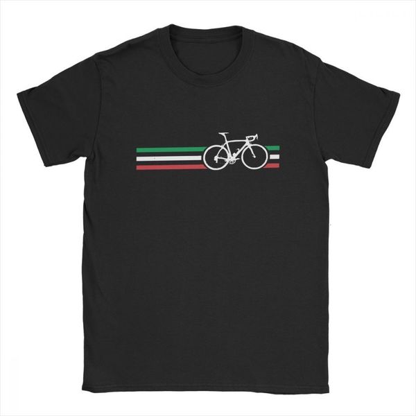 

hkfz dogma t-shirts for men bike stripes italian national road race 100% cotton t shirt short sleeve gift idea plus size