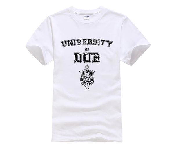 

мода 100% хлопок повседневный хлопок рукавом университет short of dub music jamaica lion summer mens t shirt reggae
