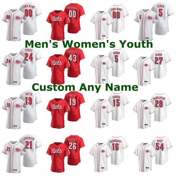 

tucker barnhart jersey womens trevor bauer nick senzel anthony desclafani raisel iglesias michael lorenzen baseball jerseys custom stitched, Blue;black