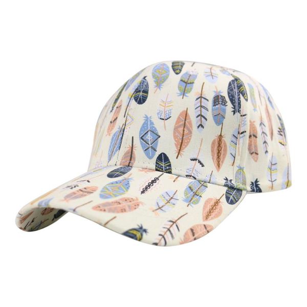 

foxmother белой печати caps моды женщины перо baseball gorras для новой листьевых вмс mens jllias nana_home, Black;white