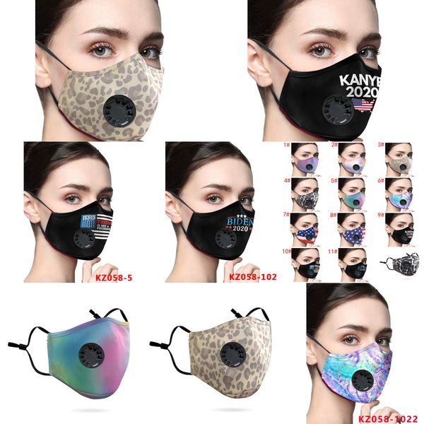 

women face mask cotton washable fashion face masks with pm2.5 filter breather valve anti-f mwah