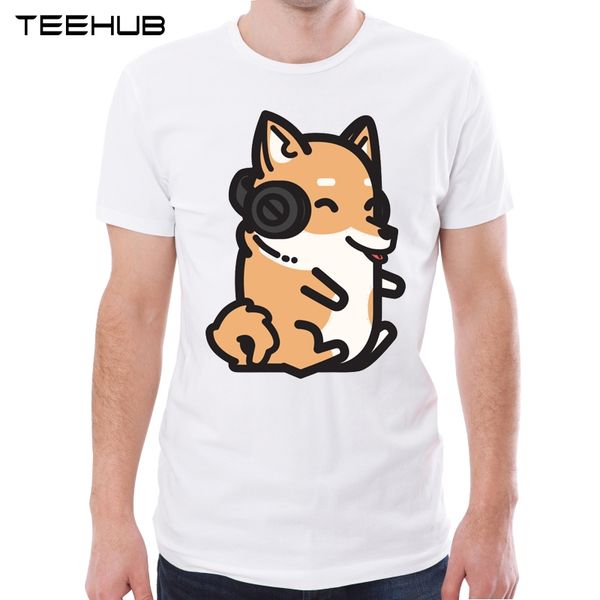 

teehub new arrival 2019 men fashion funny animal printed t-shirt short sleeve tee hipster cool design