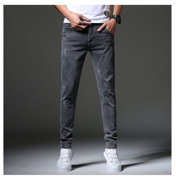 

gray the new gray stretch jeans are male linye765, Blue