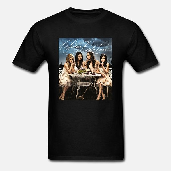 

new pretty little liars - pll - (designs4you) men's black t-shirt size s to 2xl