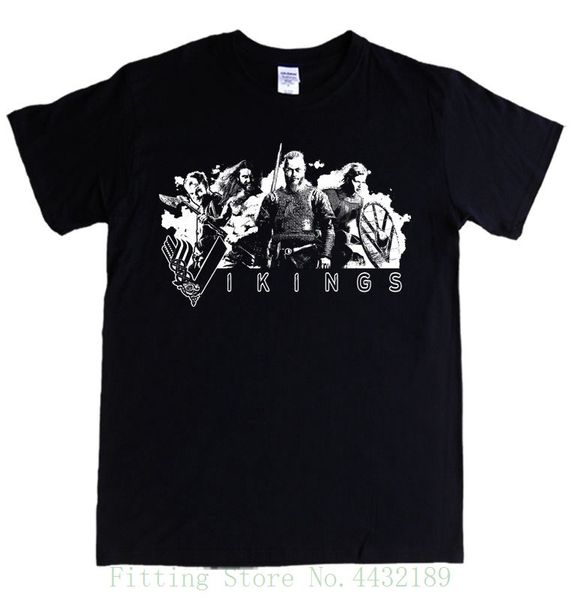 

vikings t shirt s - 5xl ragnar lothbrok lagertha rollo floki logo men ladies kids 2019 men's funny