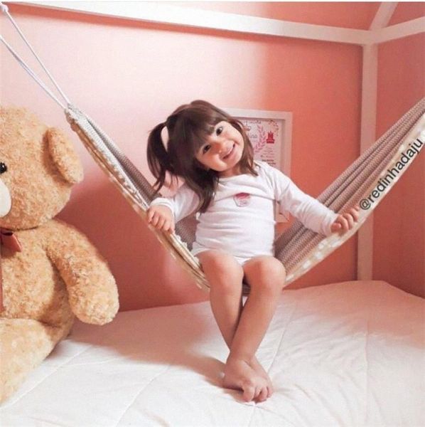 

wholesale-children hammock swing chair baby home cartoon hammocks swings decor indoor outdoor hanging basket kids hanging cloth bag