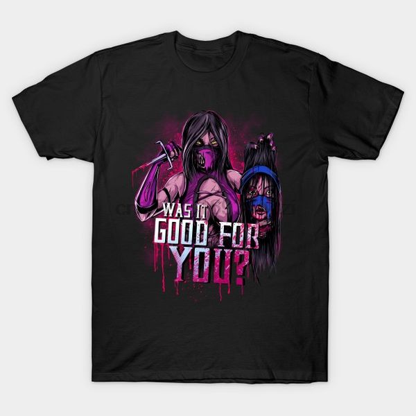 

men tshirt was it good for you mortal kombat t shirt women t-shirt tees top