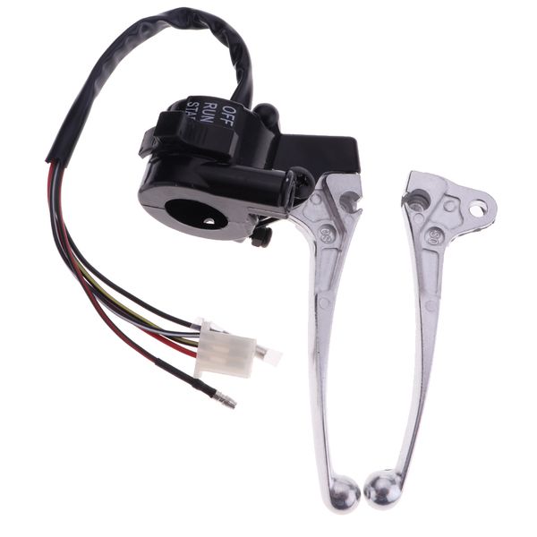 

motorcycle start kill switch brake lever assy for yamaha pw50 y-zinger 89-13