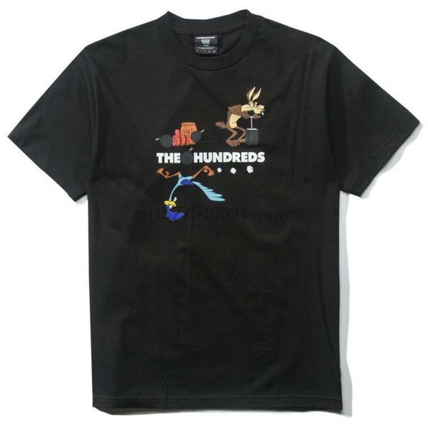

the hundreds x looney tunes acme tnt short sleeve tee (black) men's shirt