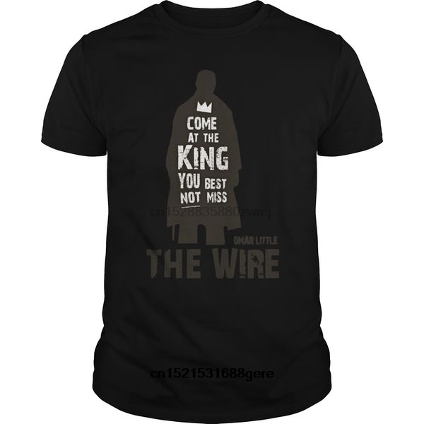 

funny t shirt the wire the wire come at the king you t-shirt tshirt men tee
