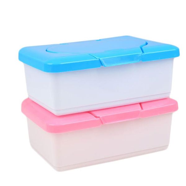 

table napkin wipes box plastic wet tissue travel portable storage holder home