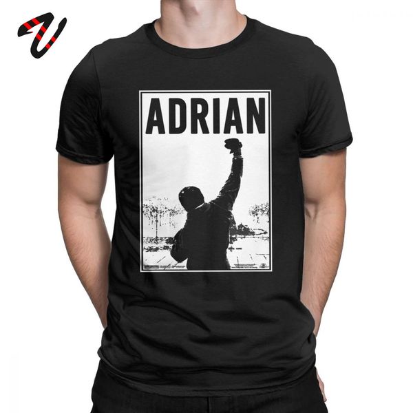 

tshirt italian rocky balboa adrian t shirts men's vintage tees short sleeve crew neck t-shirts cotton plus size streetwear