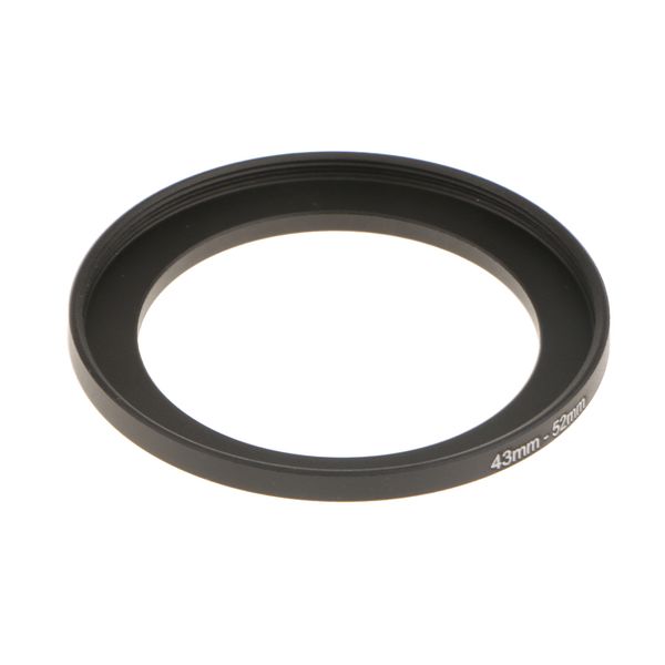 

black 43-52mm lens filter adapter ring mount converter rings for camera