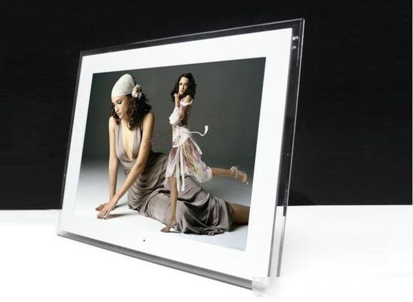 

15 inch lcd digital p frame hd 1024x768 tft screen multi-functional bluit-in mp3/mp4 player remote control white /black color llfa