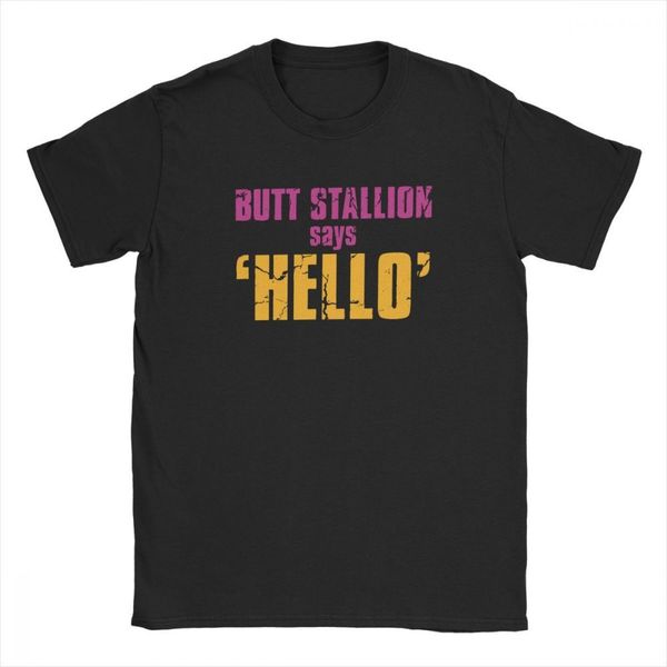 

midnite star borderlands 2 butt stallion says hello men's t shirt cotton clothing hipster short sleeve crew neck tees plus size