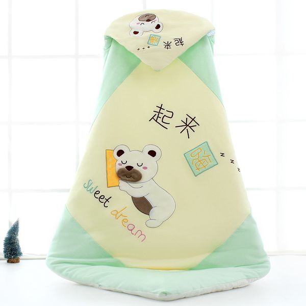 

winter autumn newborn baby blanket swaddle sleeping bag kids toddler stroller sleepsack keep warm cartoon design yts009