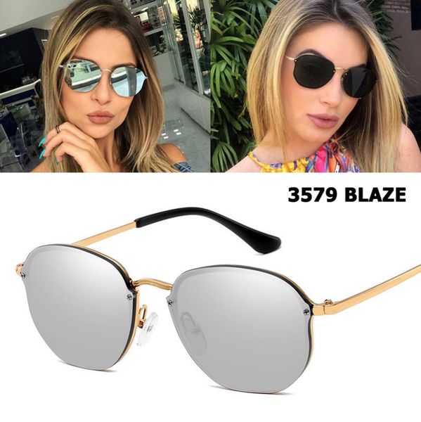 

jackjad 2012 fashion women 3579 blaze style round metal sunglasses vintage classic rivets brand design sun glasses, White;black