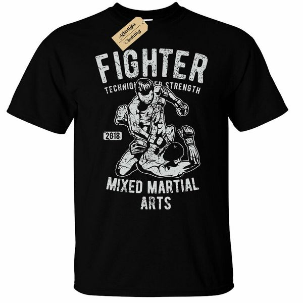

fighter t-shirt mens mixed martial arts boxing