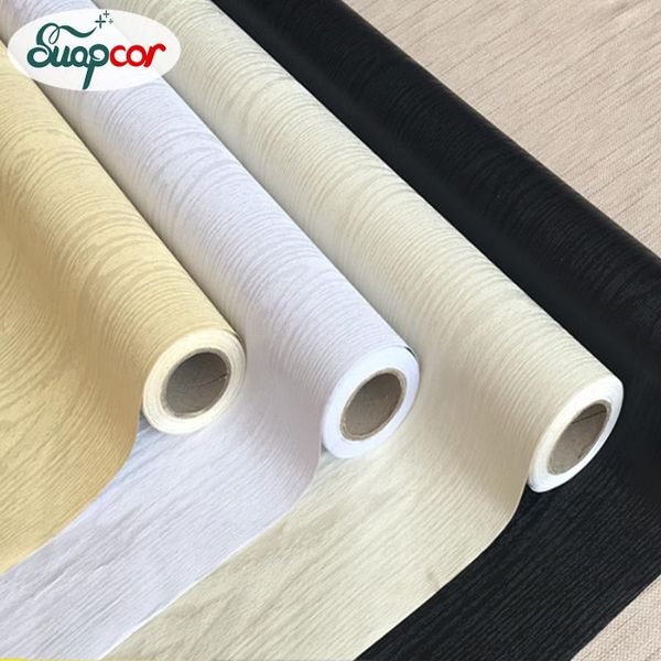 

wallpapers wood sticker waterproof rolls self adhesive furniture cabinets deskrenovation stickers door decorative wallpaper